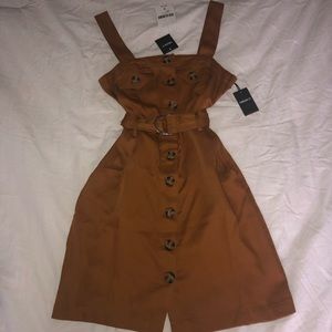Forever21 brown ‘contemporary’ dress